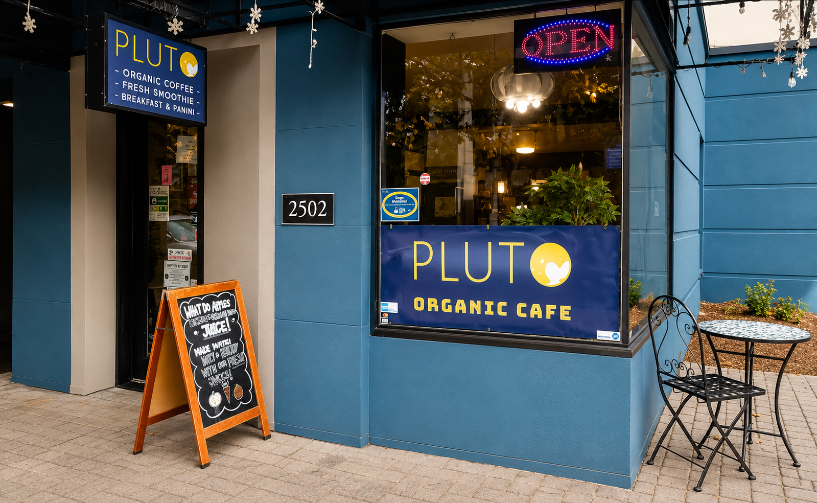Pluto Organic Cafe Belltown